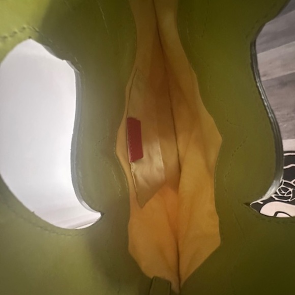 ETRO CROSSBODY BAG BRAND NEW NEVER USED PAISLEY LIME COLOR - Picture 13 of 16